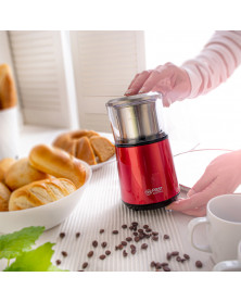 Rasnita cafea TZS First Austria FA-5486-2-RE, 200W, 150 ml/ 60 gr, 4 cutite, inox