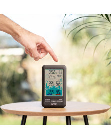 Statie meteo TZS First Austria FA-2461-7, senzor exterior,temperatura, umiditate, presiune, prognoza meteo, ceas, alarma