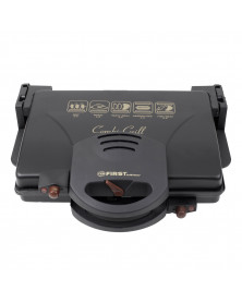 Grill electric TZS First Austria FA-5330, 2000W, placi antiaderente detasabile, deschidere 180˚, tava colectare
