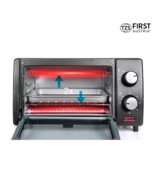 Cuptor electric TZS First Austria FA-5041-2, 10 litri, 800W, timer, termostat
