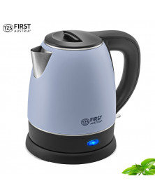 Fierbator de apa TZS First Austria FA-5407-3-BU, 2200W, 1.2L, inox, pereti dubli